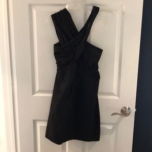 Allsaints cross neck dress